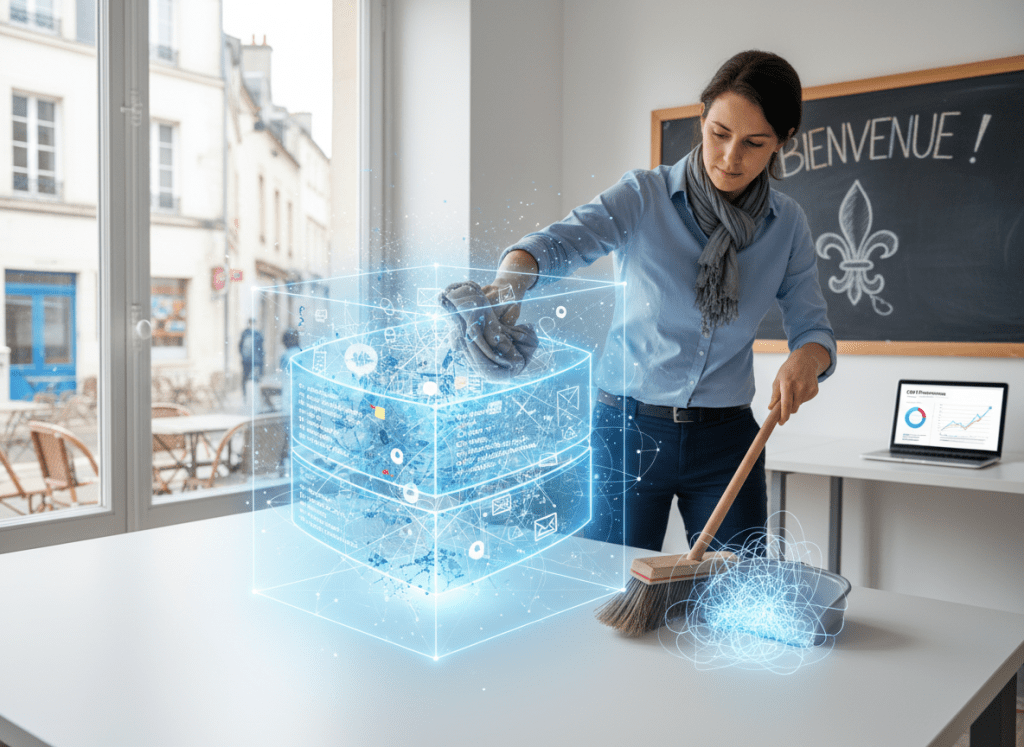 Image actuelle : Data cleaning marketing