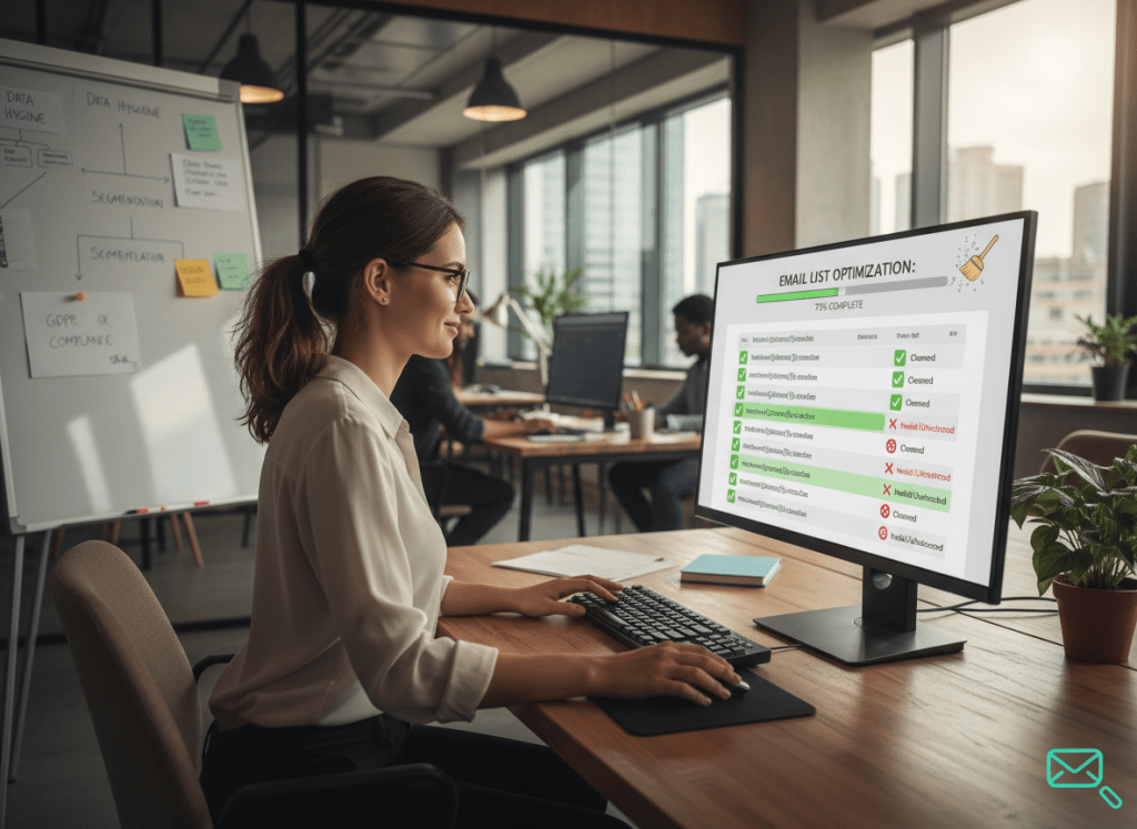 Image actuelle : Nettoyer liste emails